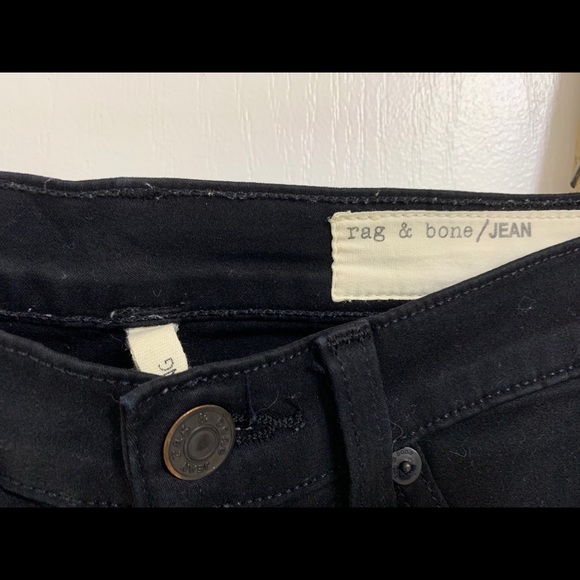rag & bone Black Legging Jeans - Picture 2 of 5
